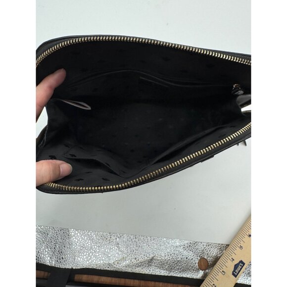 Kate Spade New York Patterson Drive Black Leather Dome Satchel bag - Picture 11 of 16